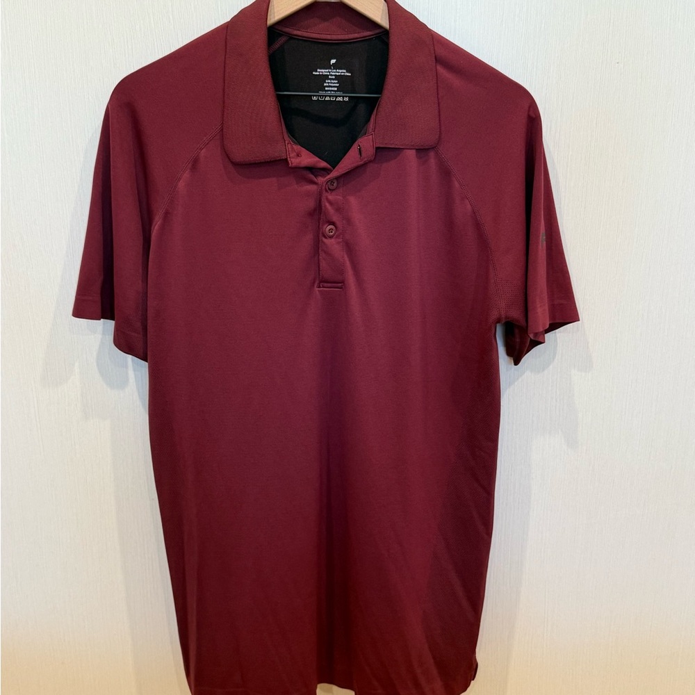 Men's Fabletics Training Day Polo Shirt - Large